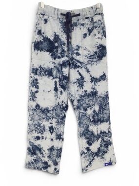 Blank NYC Full Moon Blue White Tie Dye Cropped Sweatpants Joggers XS